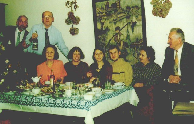 Spotkanie po latach - rodziny Kolińskich i Tumiłowiczów razem