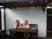 2009 - spotkanie po latach w Chałupach - Wanda Drzał i Tadeusz Turczyński