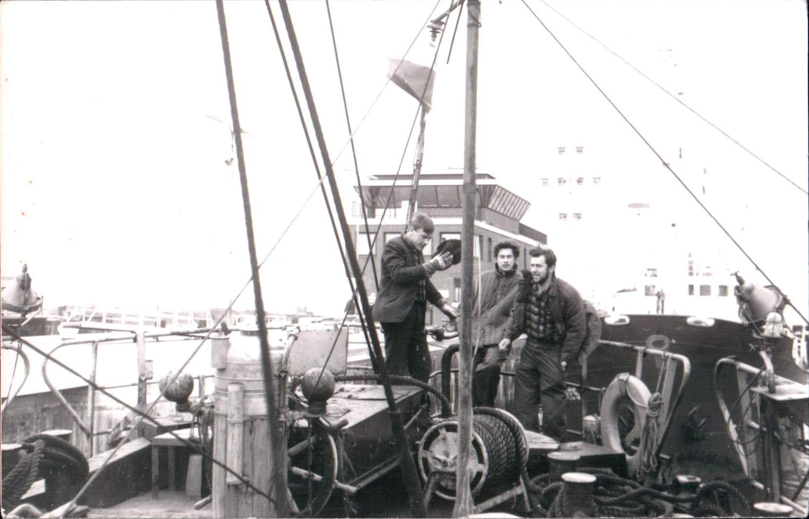 Praktyka morska na Słupii 1971 - Kanał Kiloński 