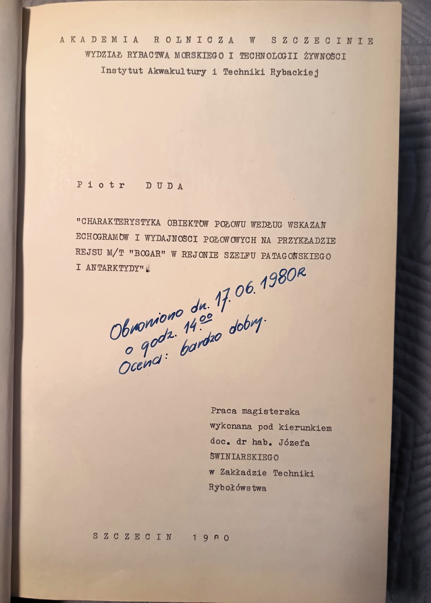 Praca Magisterska