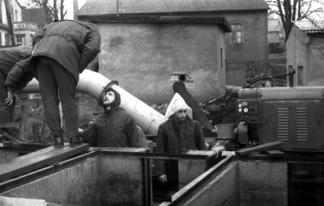 Bukowo Morskie. Znakowanie pstrąga tęczowego