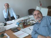 Tadeusz Koliński i Jan Szubert - wspólne biuro w PPDiUR "Dalmor"