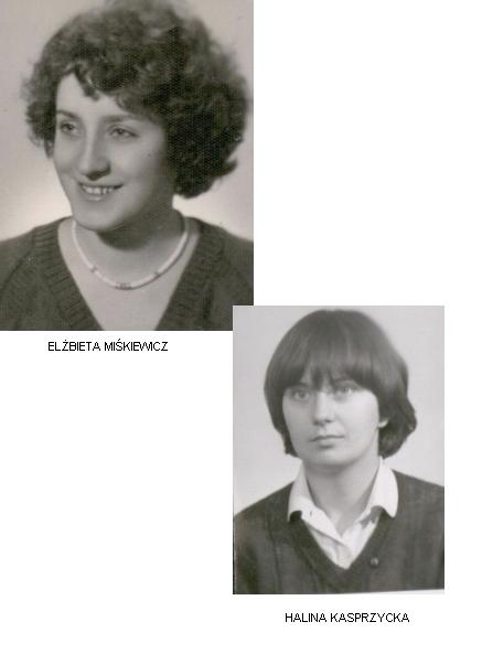 Nasze koleżanki z roku 1978-1983