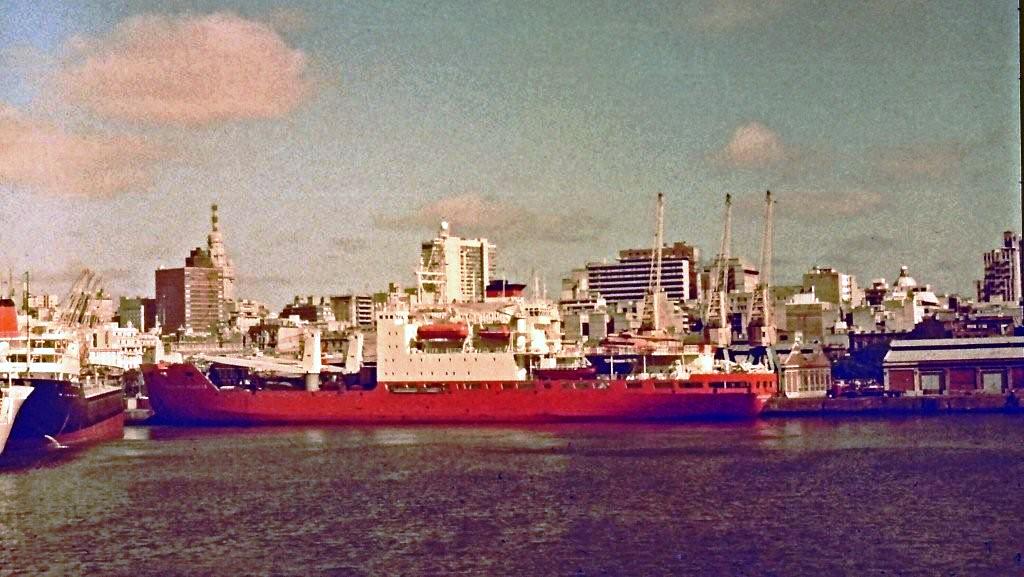 1986 w porcie Montevideo