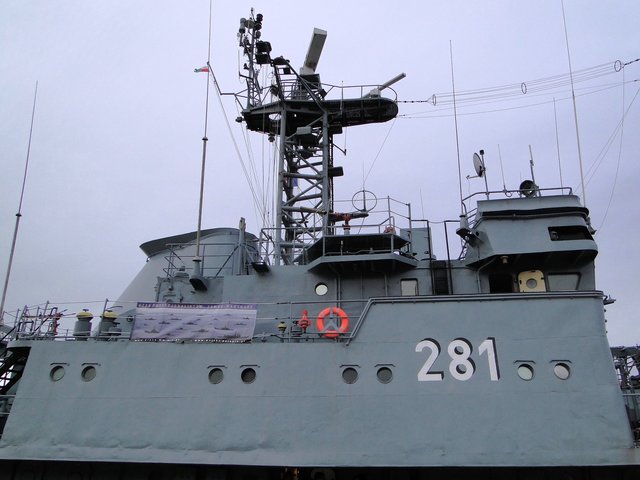 ORP PIAST nadbudówka