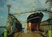 mt Koleń na doku Tsakos Montevideo 1989