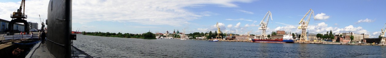 widok z ORP ORZEŁ